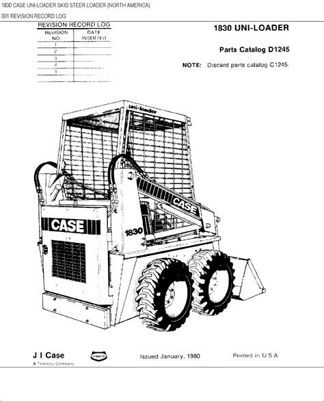 used 1830 case skid steer parts|case 1830 manual pdf.